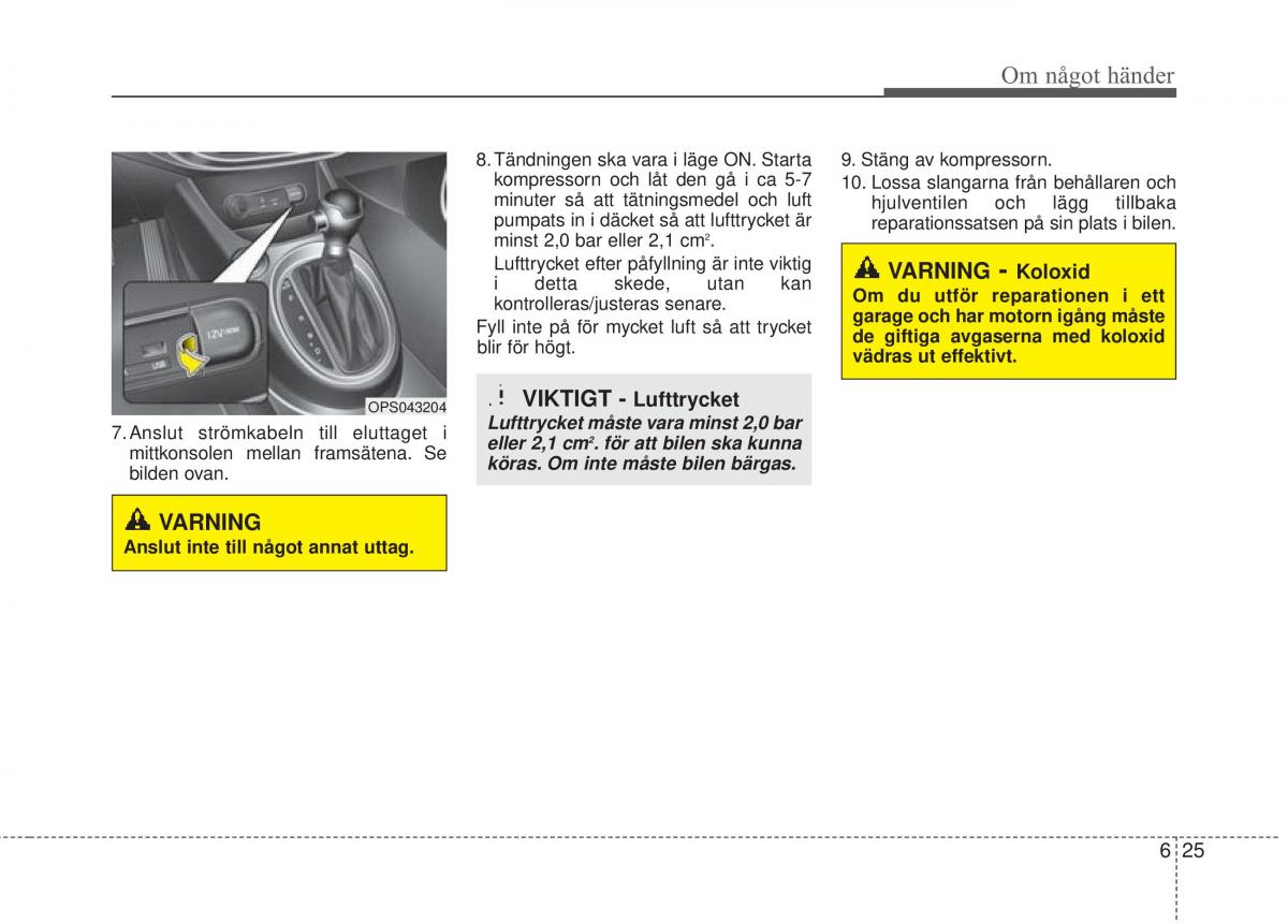 KIA Soul II 2 instruktionsbok / page 449