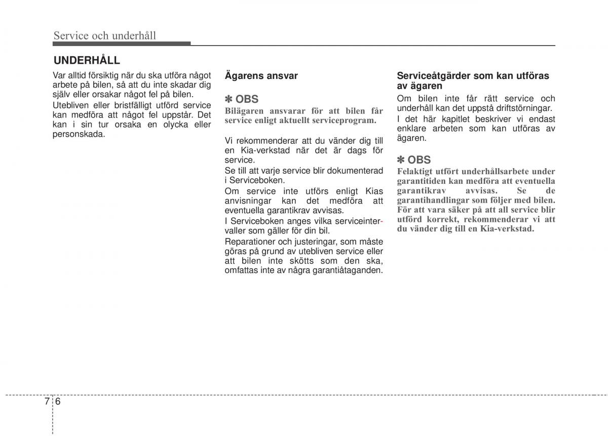 KIA Soul II 2 instruktionsbok / page 462