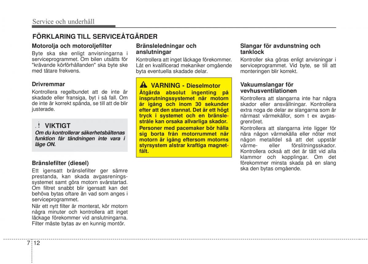 KIA Soul II 2 instruktionsbok / page 468