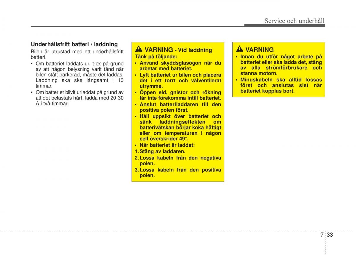 KIA Soul II 2 instruktionsbok / page 489