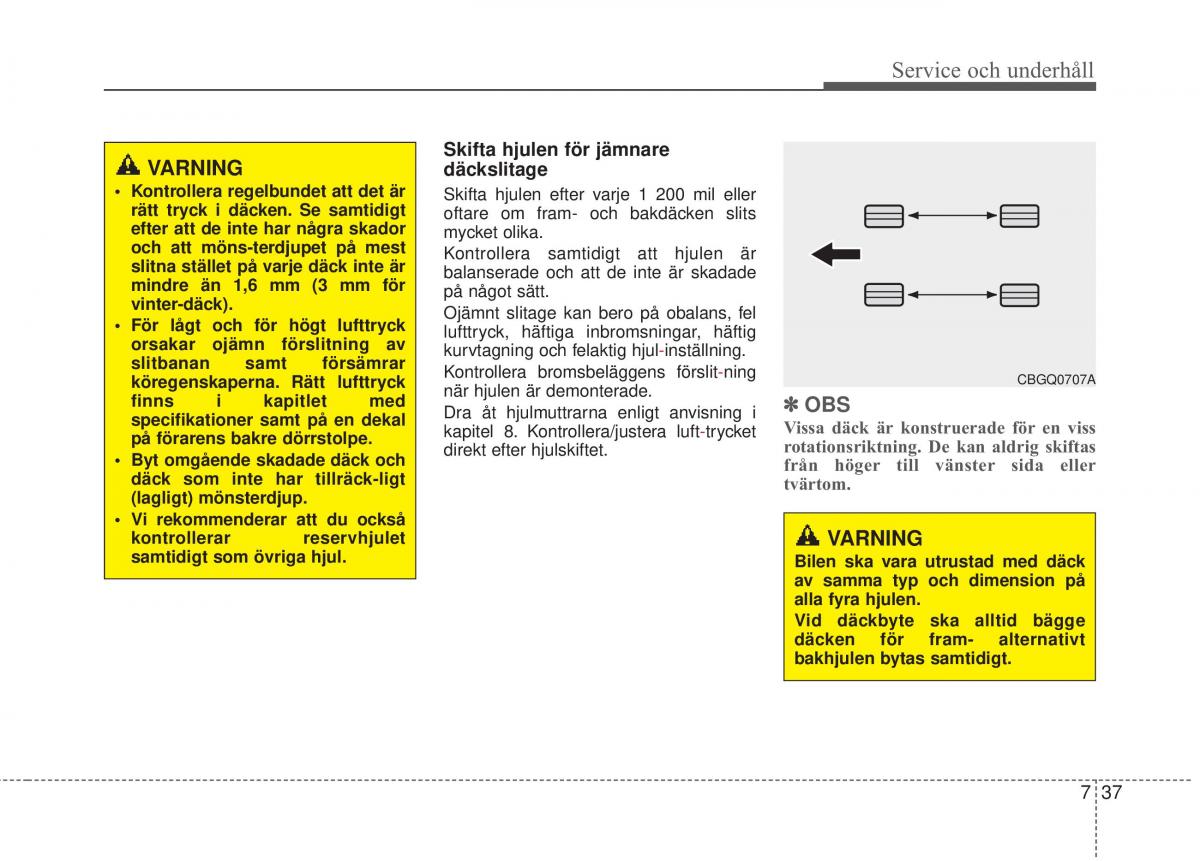 KIA Soul II 2 instruktionsbok / page 493