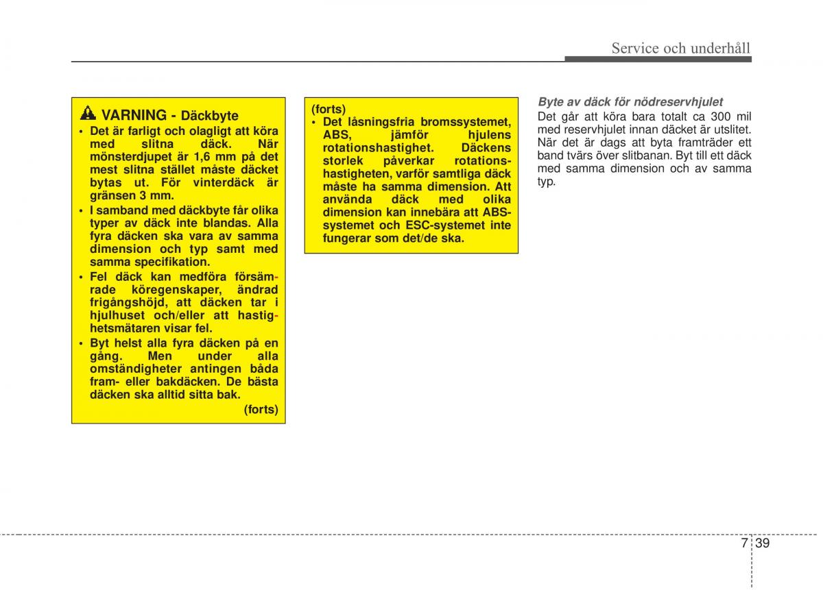 KIA Soul II 2 instruktionsbok / page 495