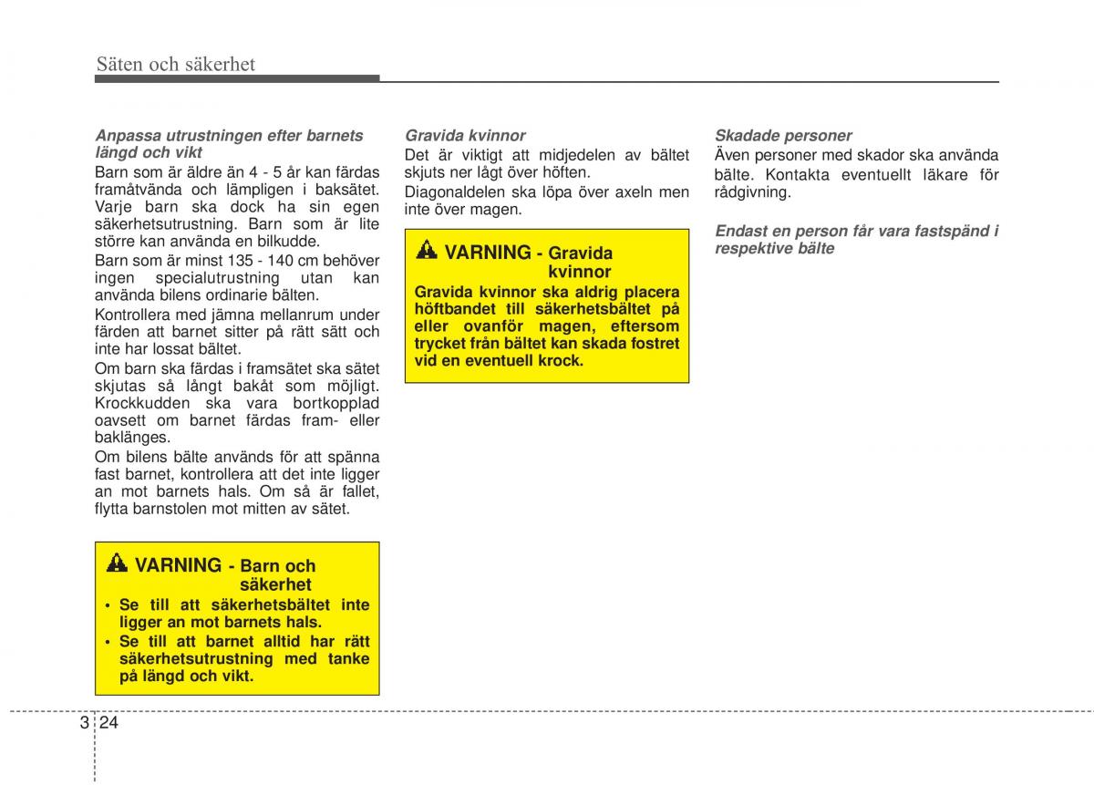 KIA Soul II 2 instruktionsbok / page 50