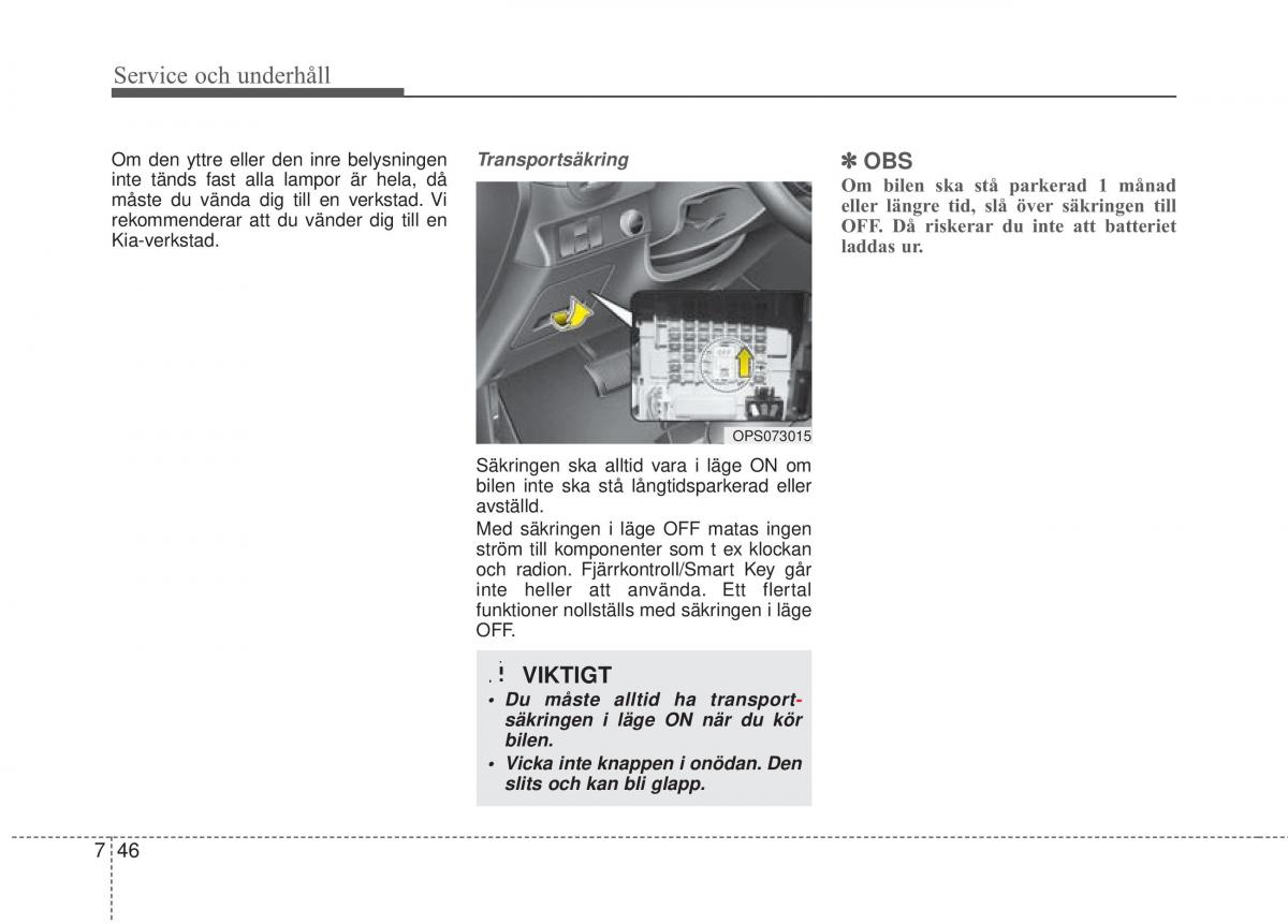 KIA Soul II 2 instruktionsbok / page 502