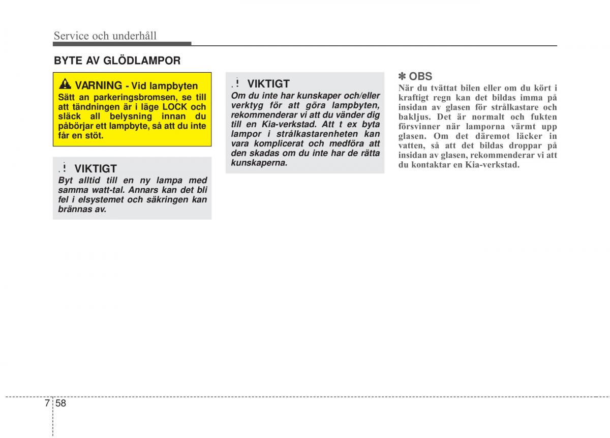 KIA Soul II 2 instruktionsbok / page 514