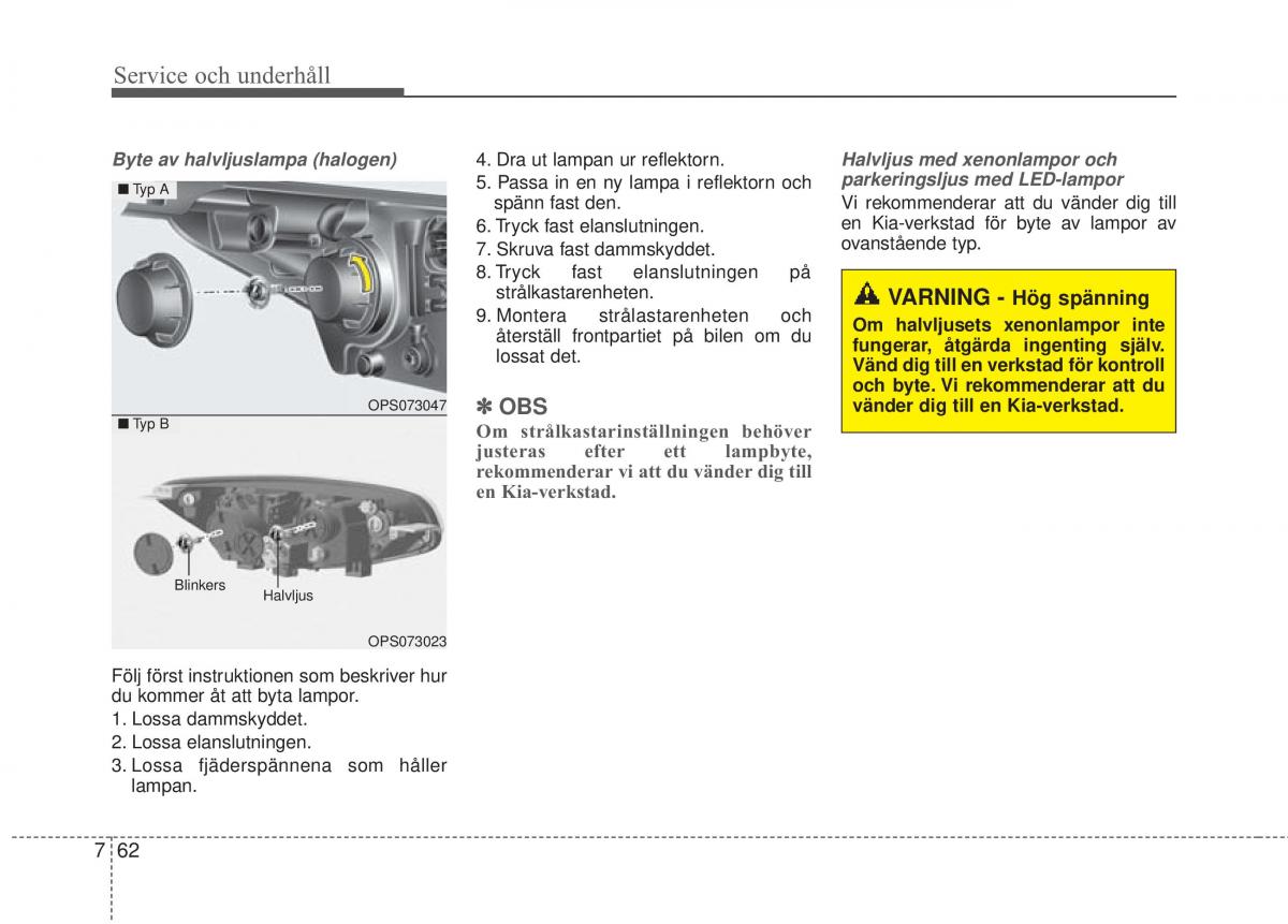 KIA Soul II 2 instruktionsbok / page 518