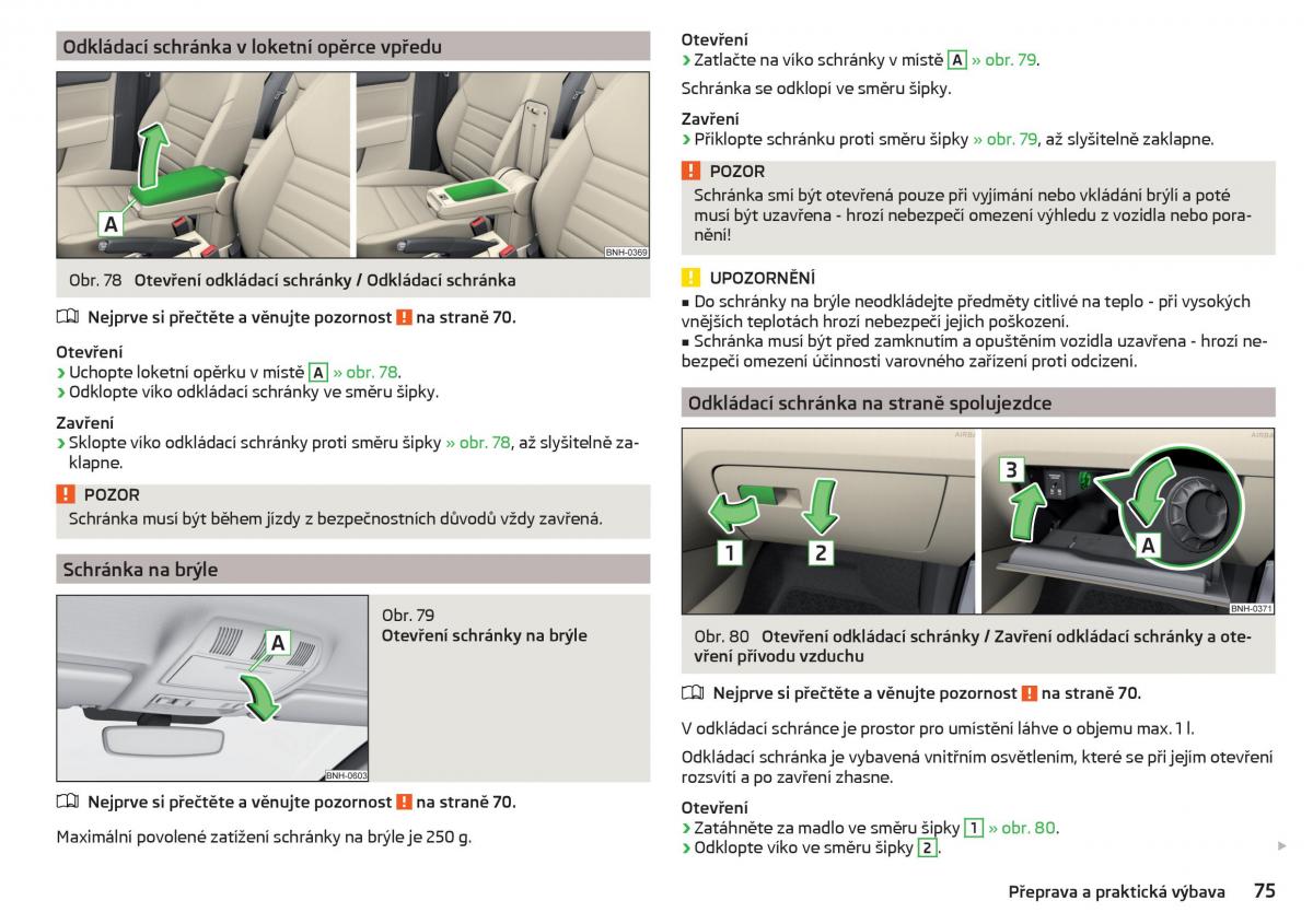 Skoda Rapid navod k obsludze / page 77