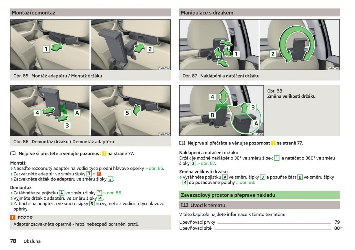 Skoda Rapid navod k obsludze / page 80