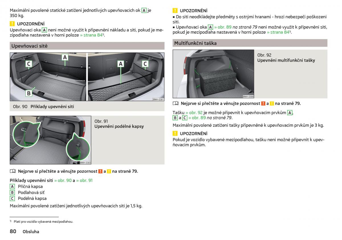 Skoda Rapid navod k obsludze / page 82