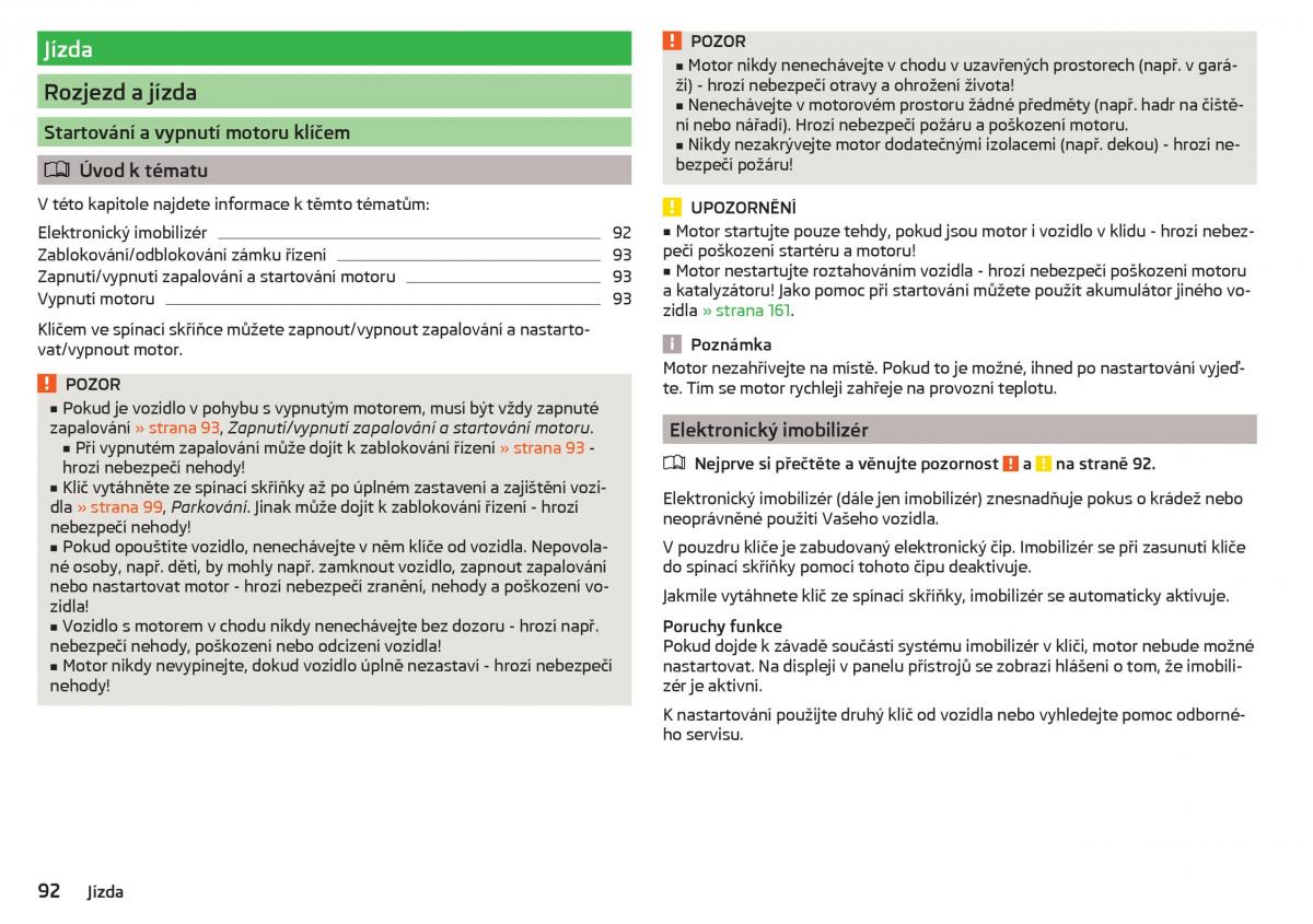 Skoda Rapid navod k obsludze / page 94