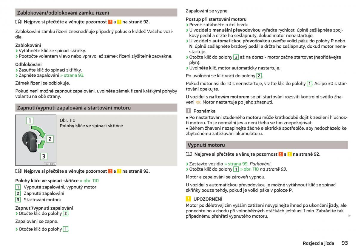 Skoda Rapid navod k obsludze / page 95