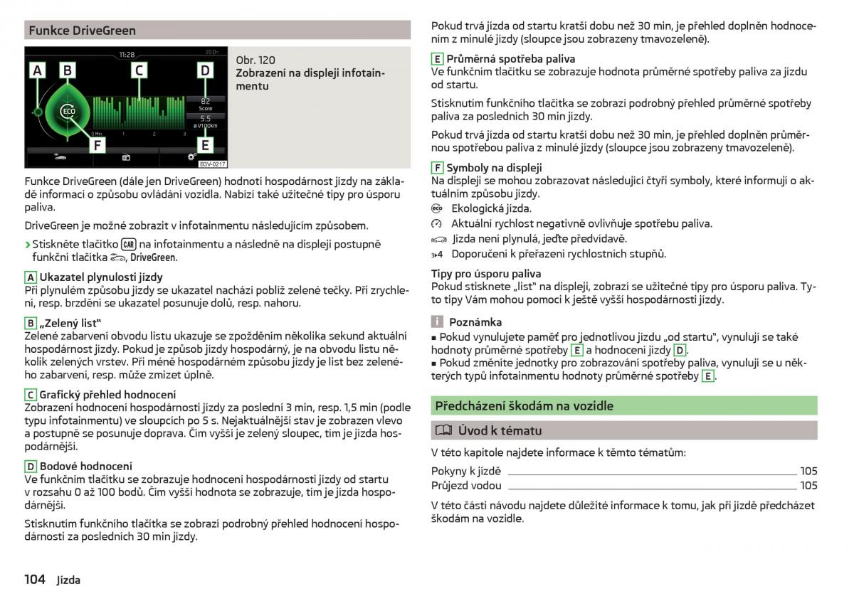 Skoda Rapid navod k obsludze / page 106