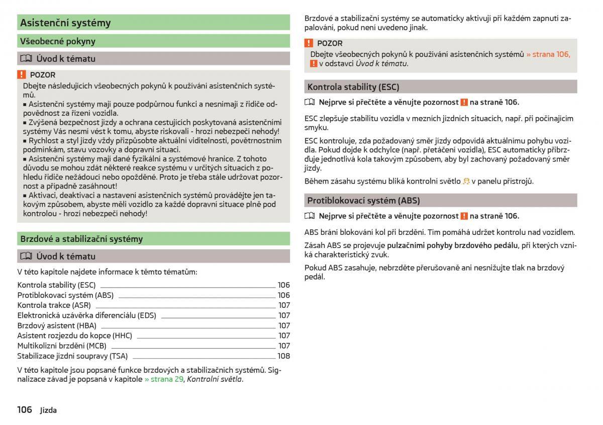 Skoda Rapid navod k obsludze / page 108