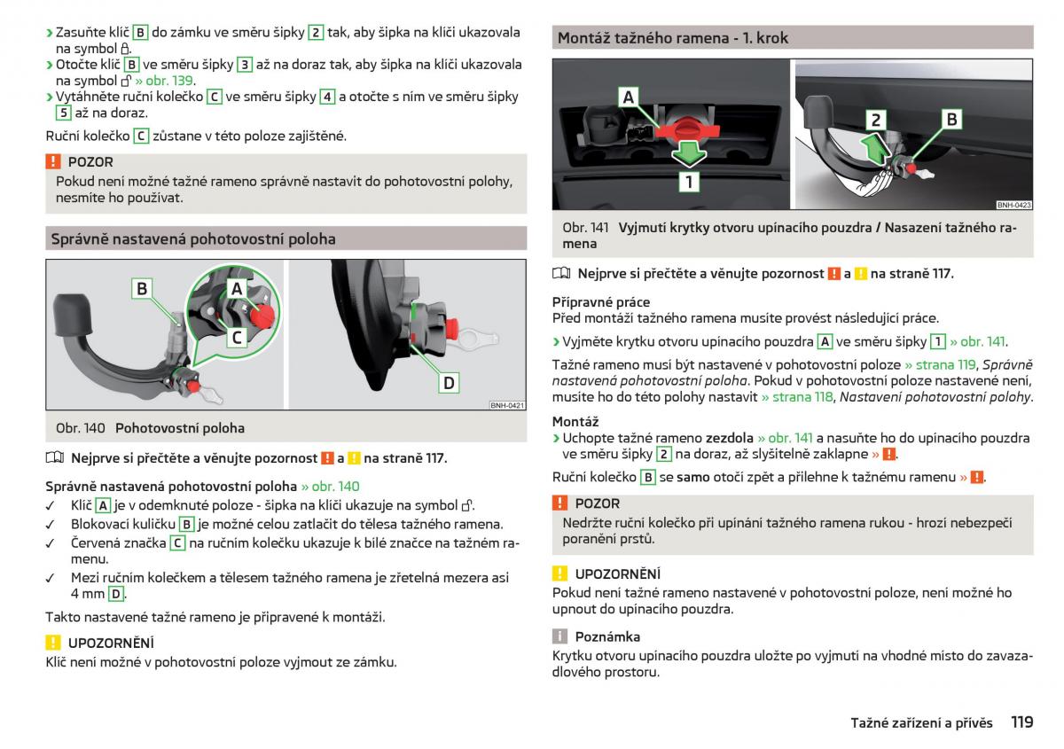 Skoda Rapid navod k obsludze / page 121