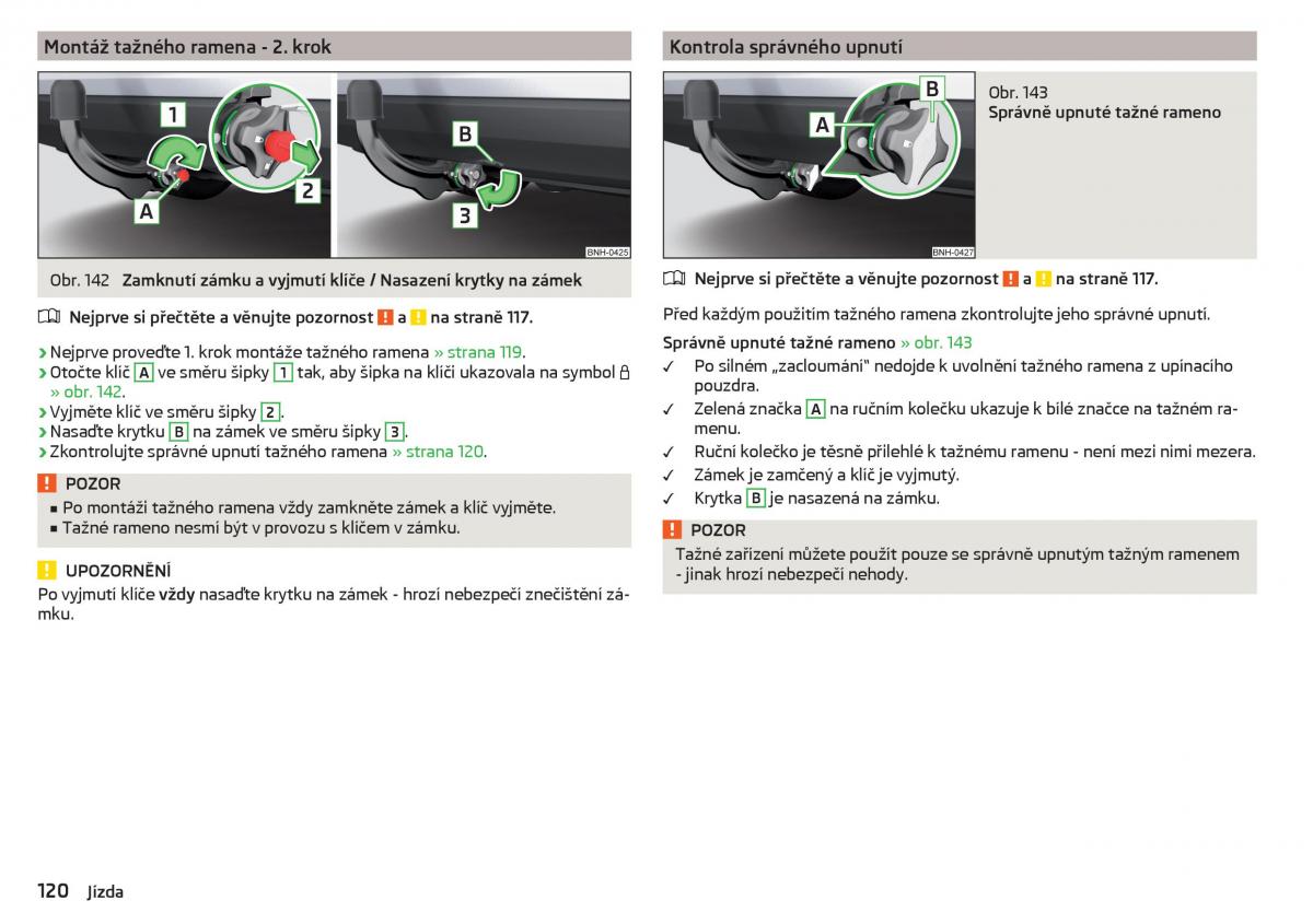 Skoda Rapid navod k obsludze / page 122