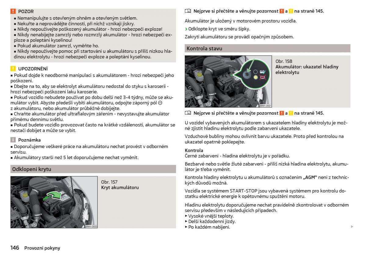 Skoda Rapid navod k obsludze / page 148