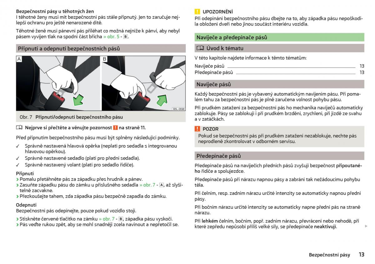 Skoda Rapid navod k obsludze / page 15