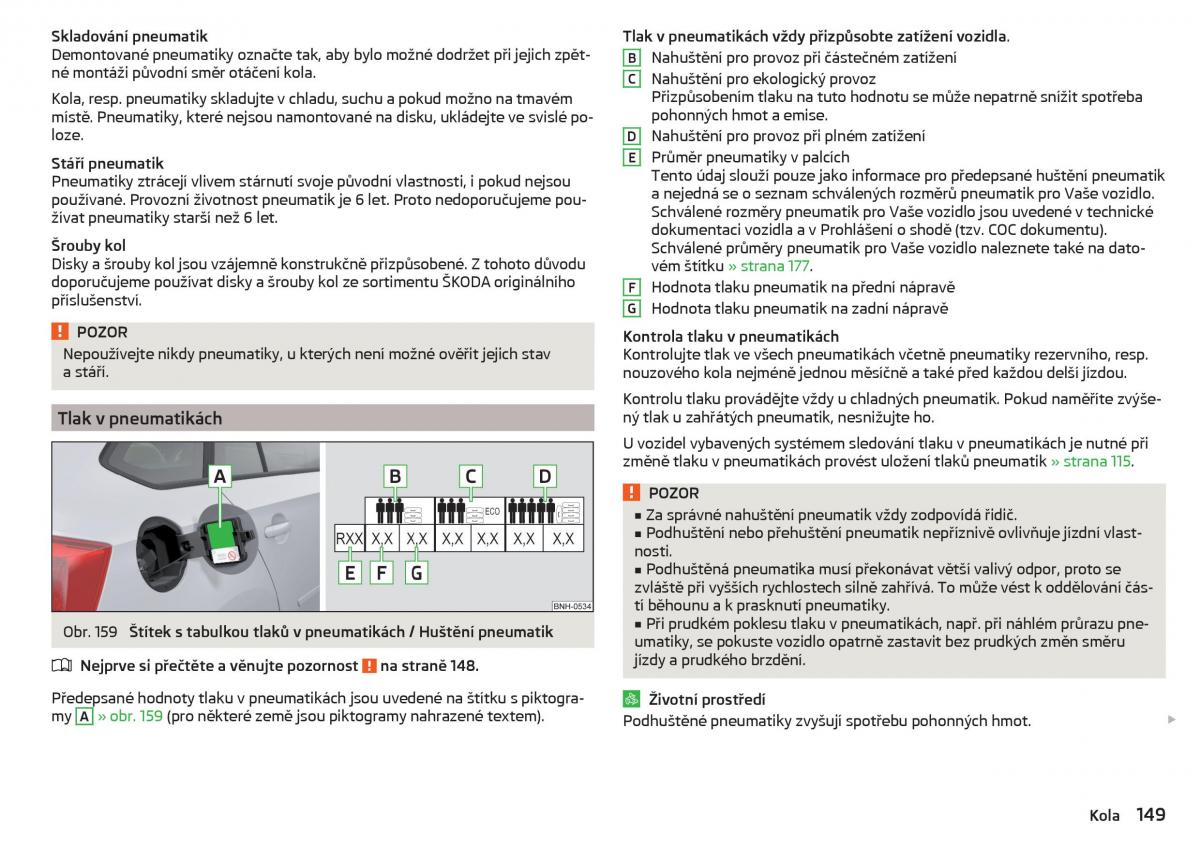 Skoda Rapid navod k obsludze / page 151