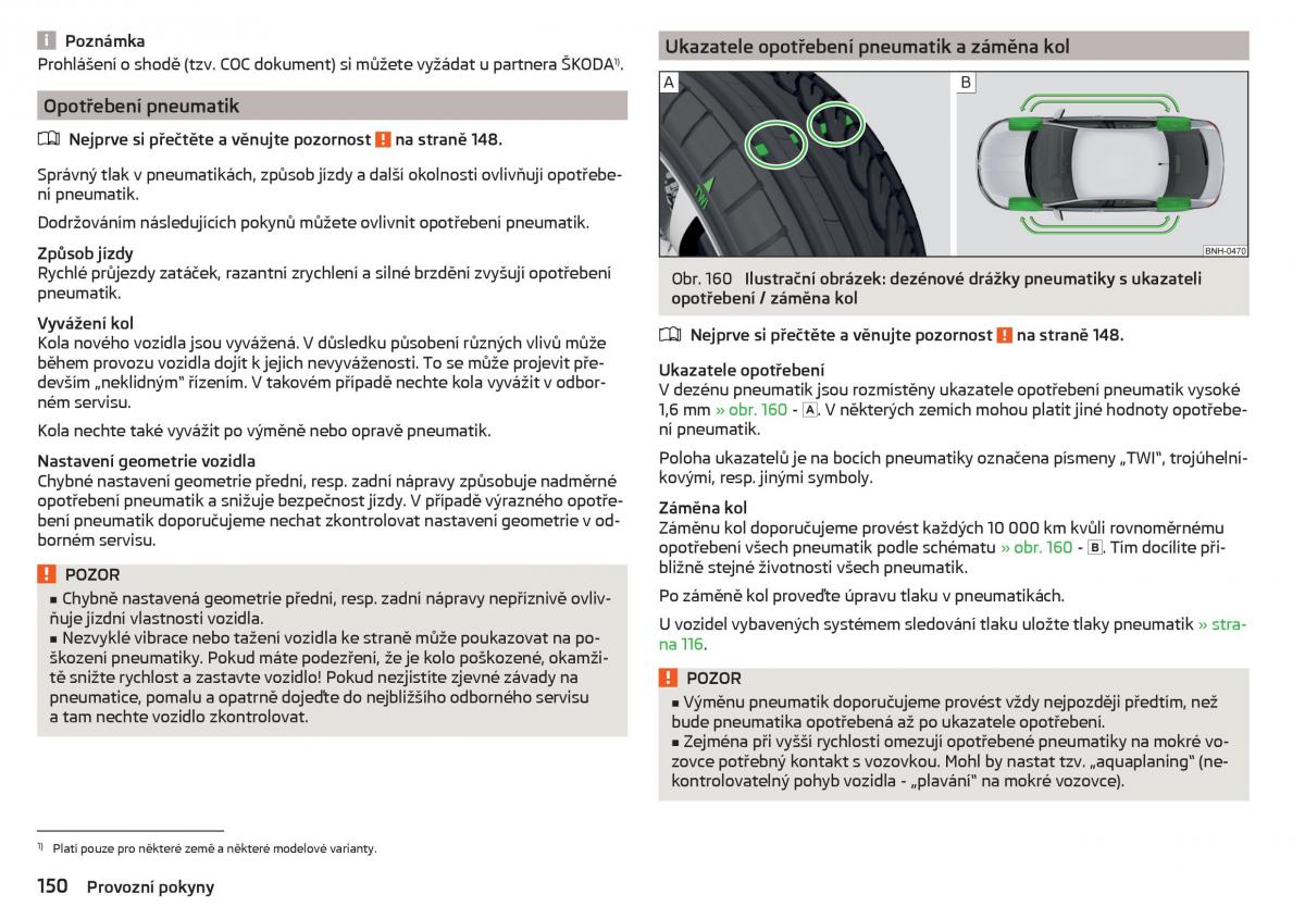 Skoda Rapid navod k obsludze / page 152