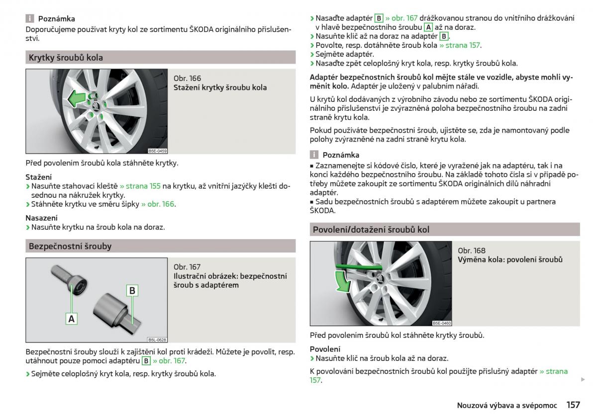 Skoda Rapid navod k obsludze / page 159