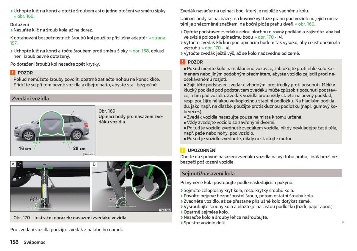 Skoda Rapid navod k obsludze / page 160