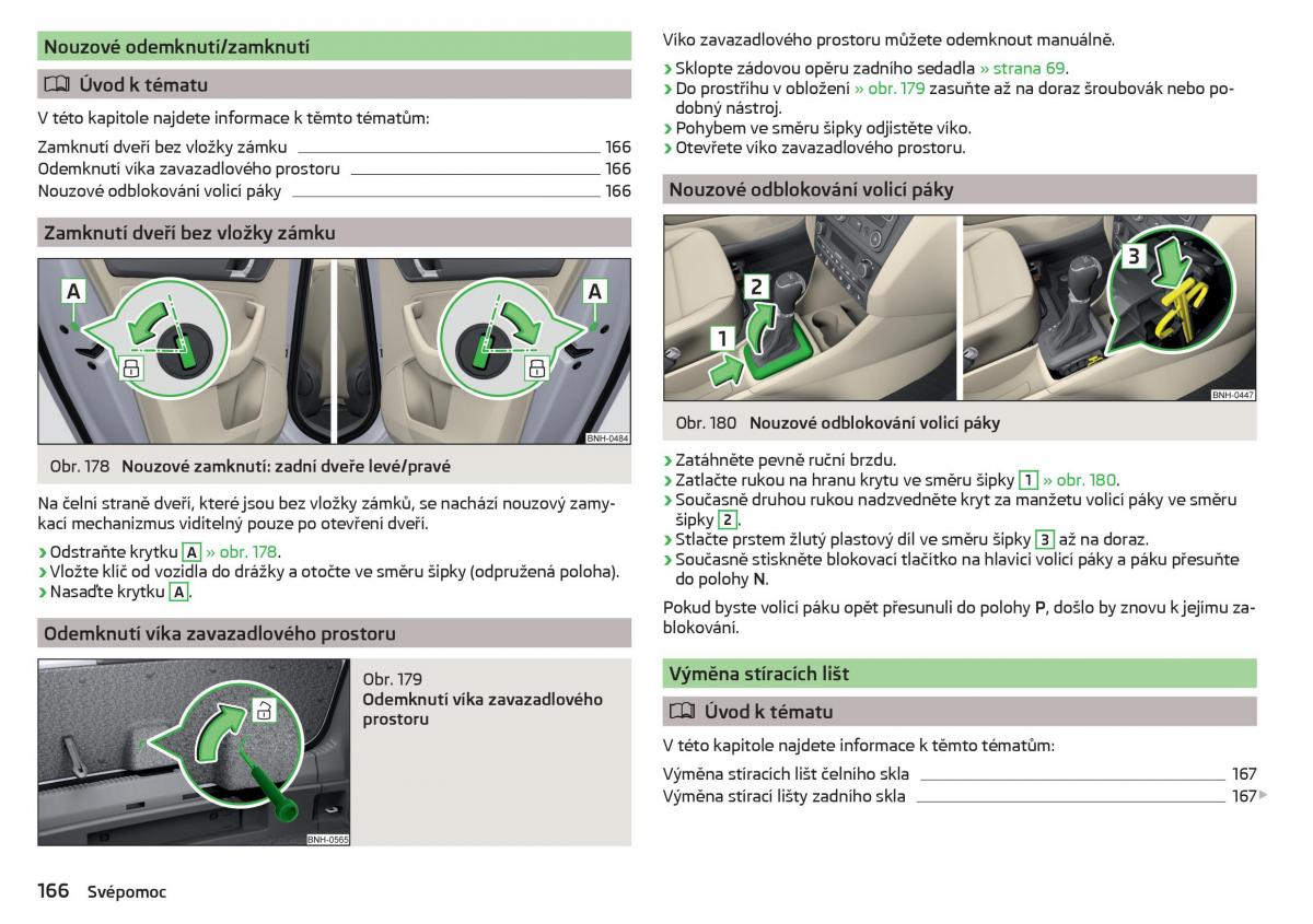 Skoda Rapid navod k obsludze / page 168