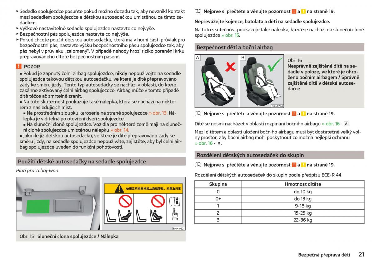 Skoda Rapid navod k obsludze / page 23