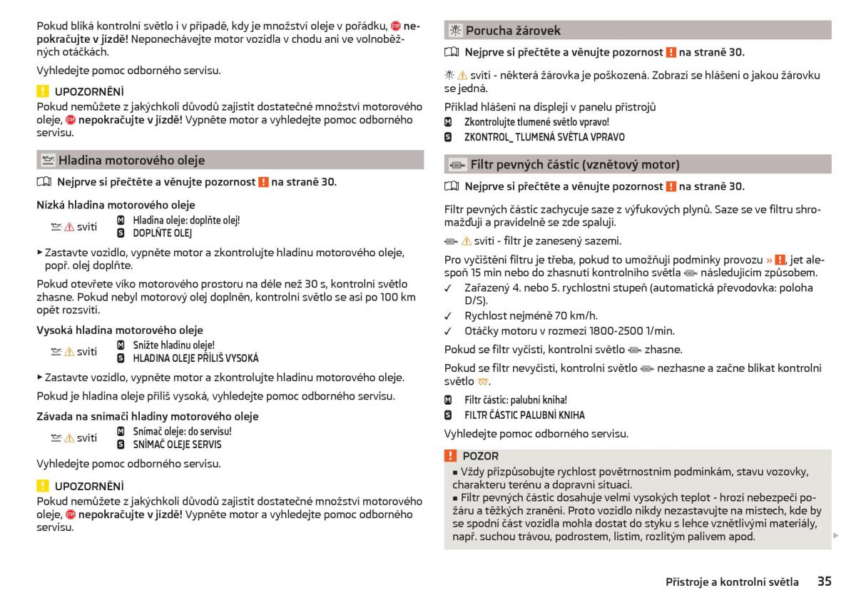 Skoda Rapid navod k obsludze / page 37