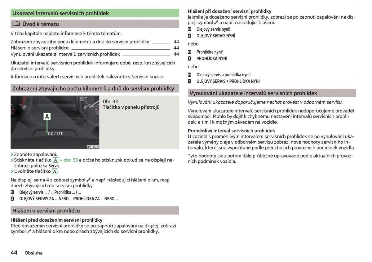 Skoda Rapid navod k obsludze / page 46