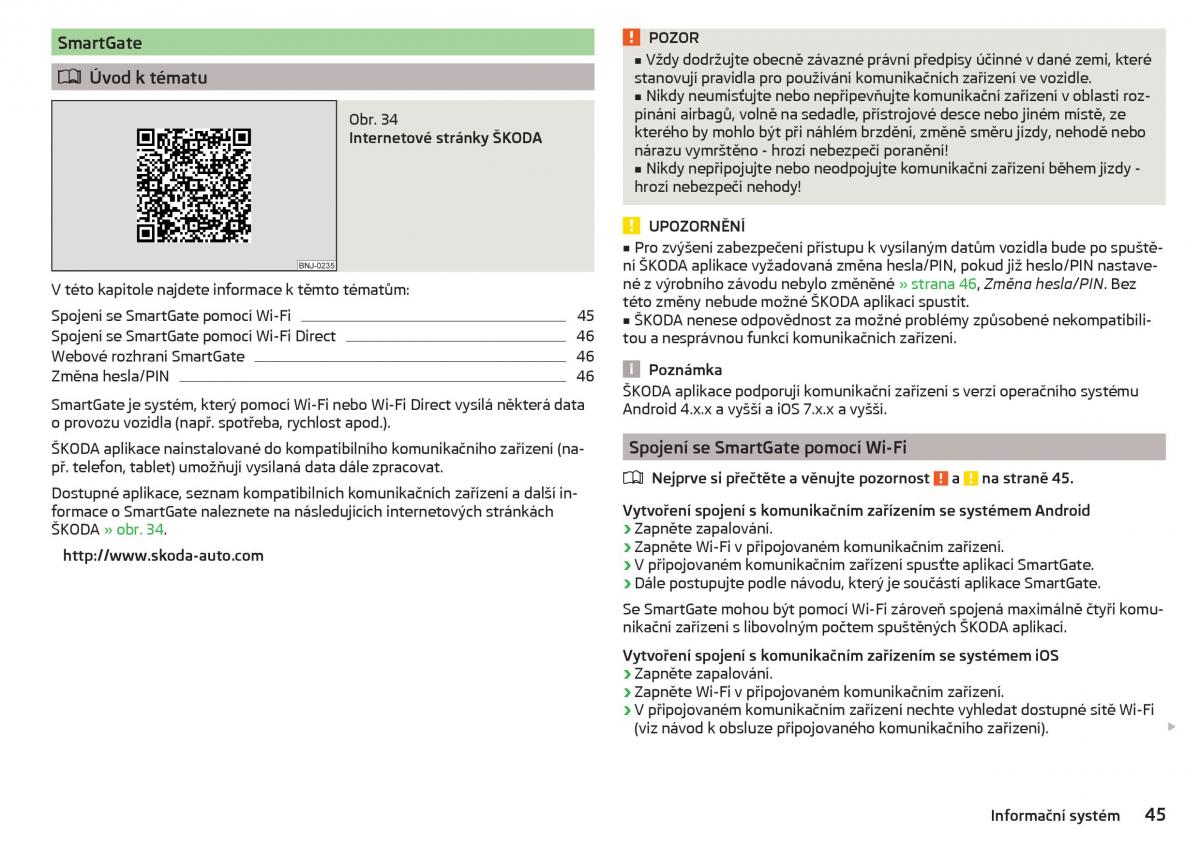 Skoda Rapid navod k obsludze / page 47