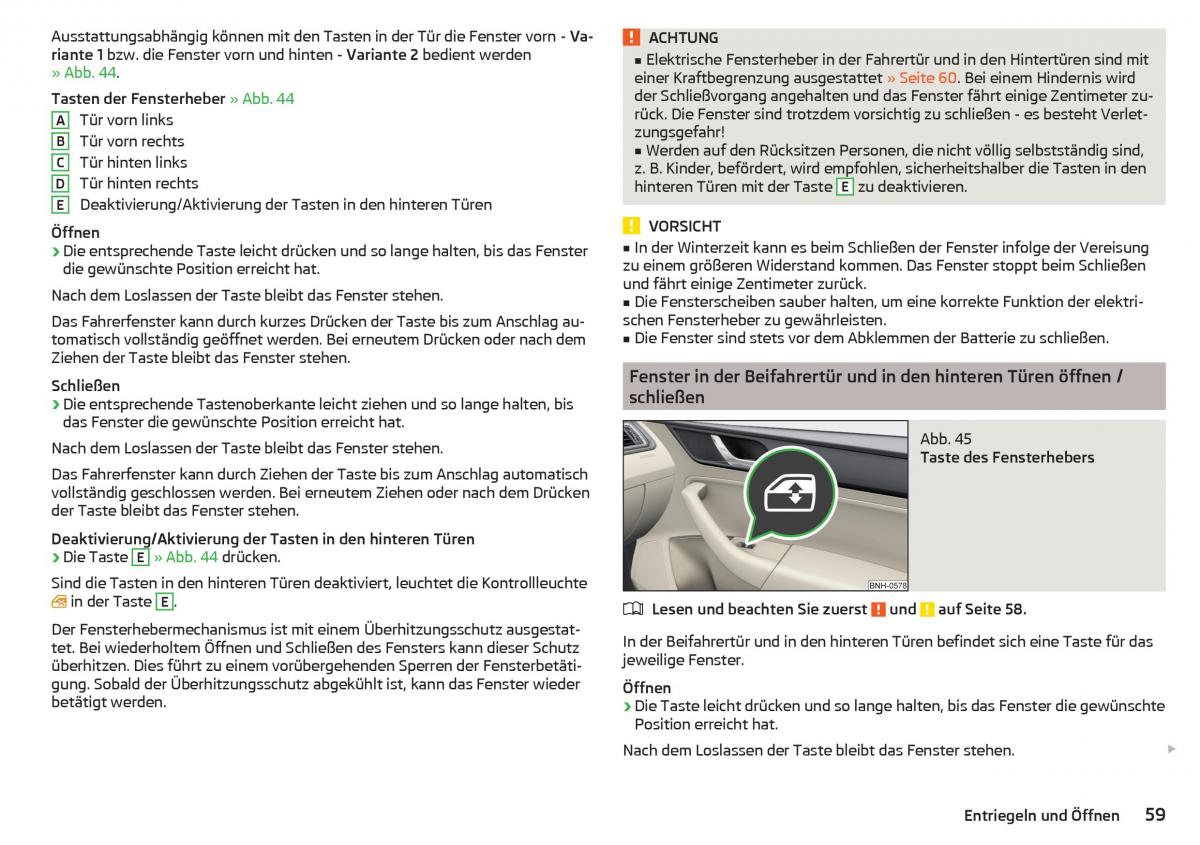 Skoda Rapid Handbuch / page 61