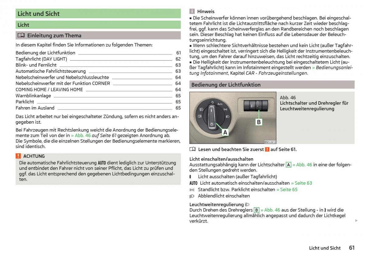 Skoda Rapid Handbuch / page 63