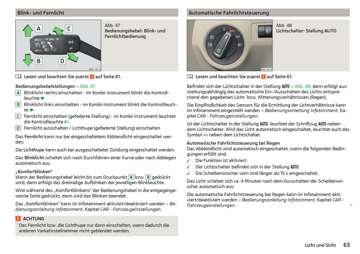 Skoda Rapid Handbuch / page 65