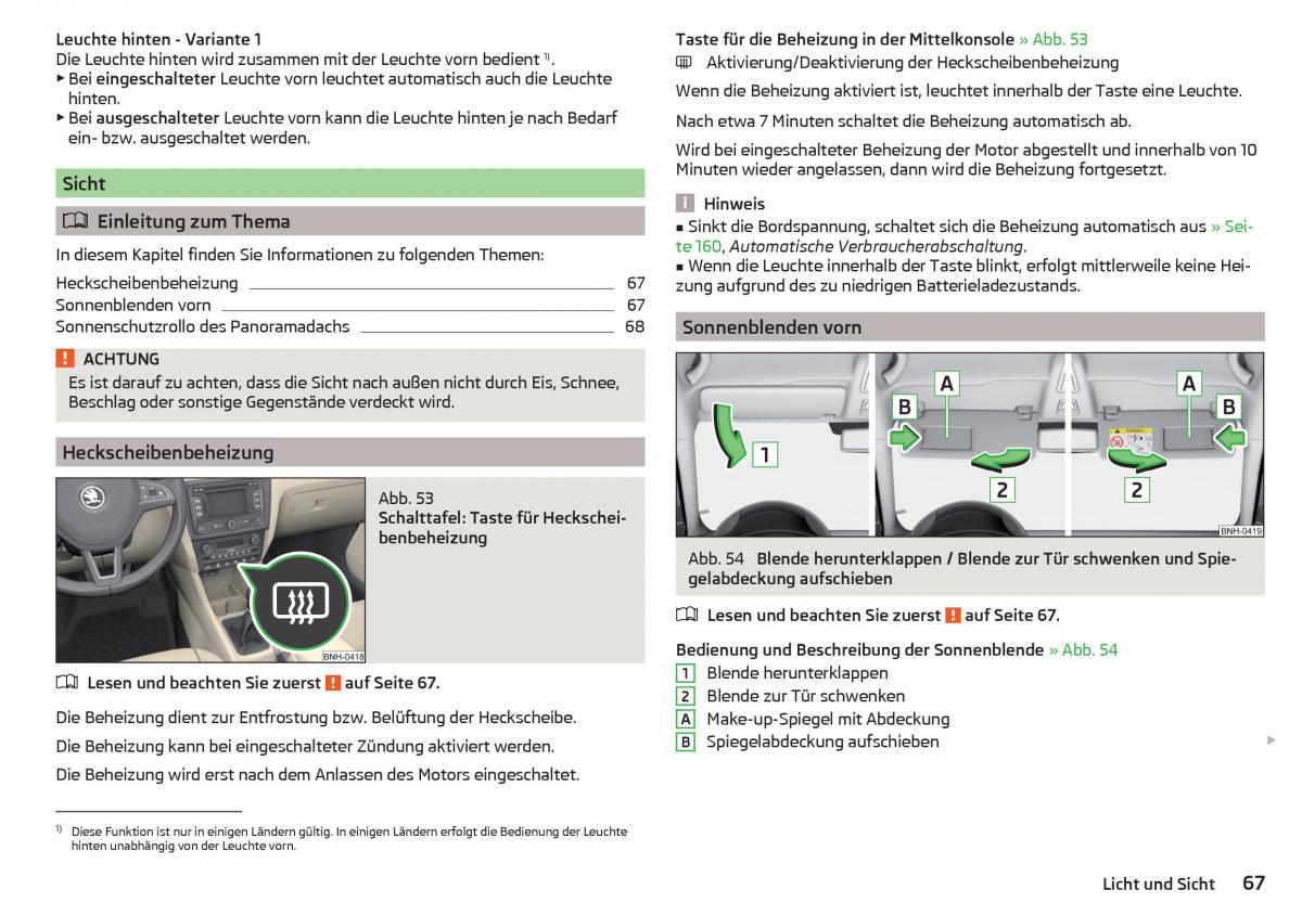 Skoda Rapid Handbuch / page 69