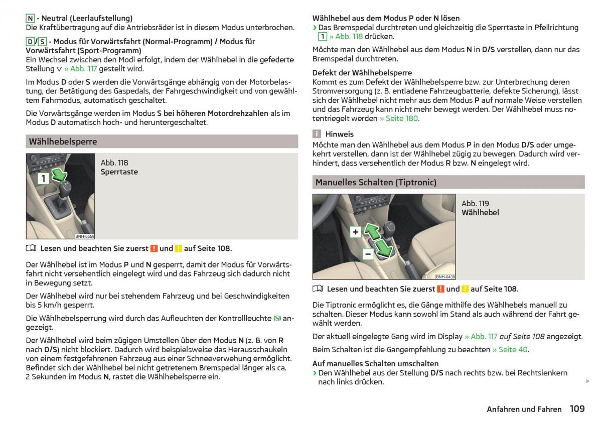 Skoda Rapid Handbuch / page 111