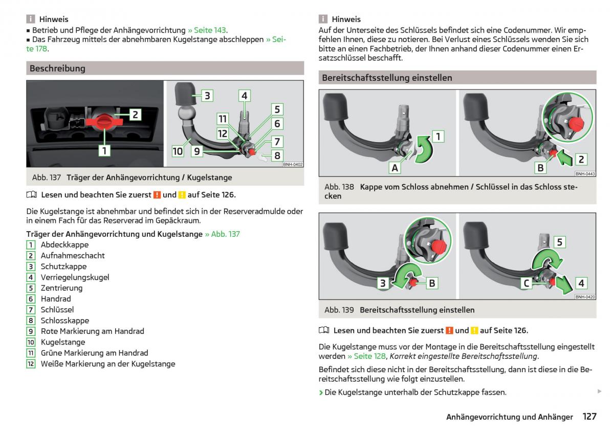 Skoda Rapid Handbuch / page 129