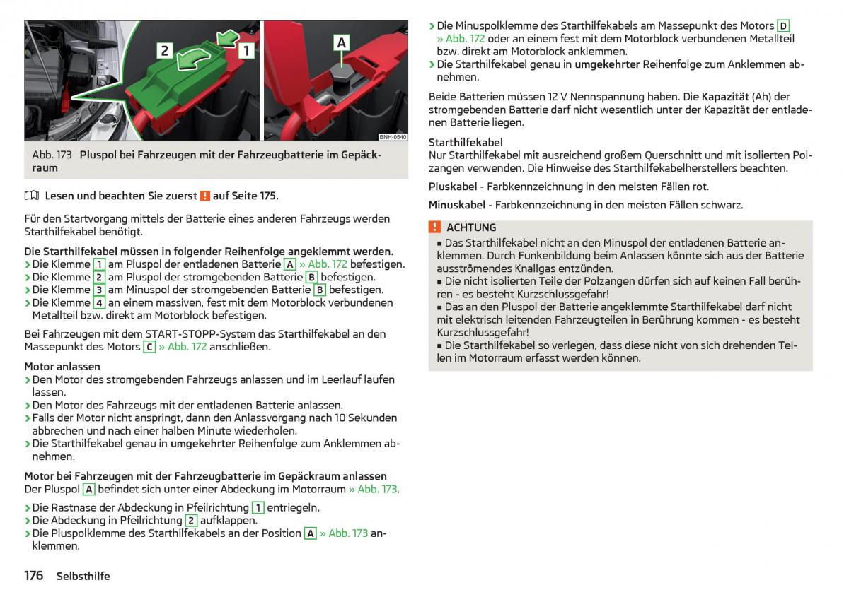 Skoda Rapid Handbuch / page 178