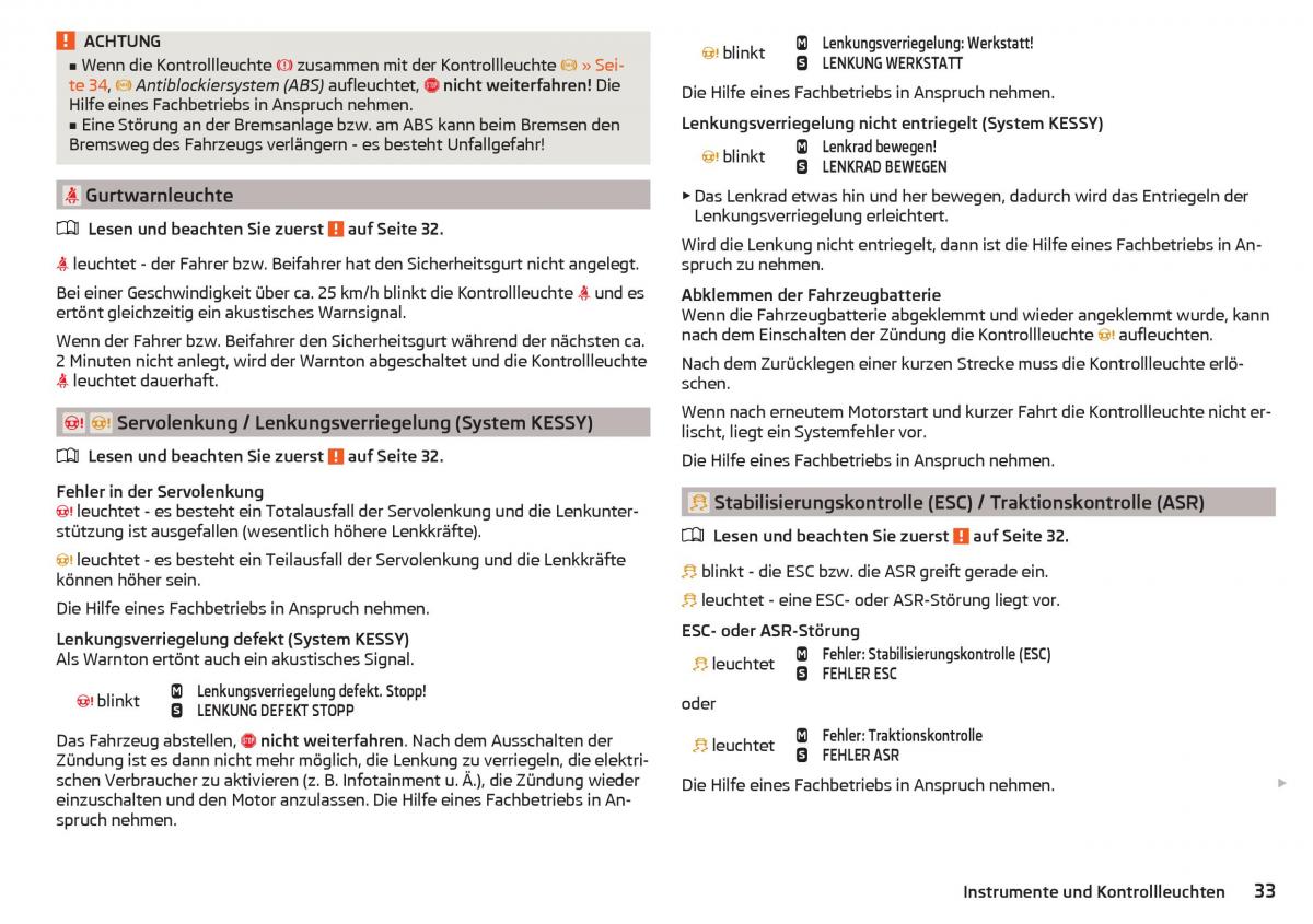 Skoda Rapid Handbuch / page 35