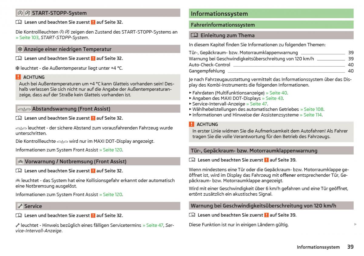 Skoda Rapid Handbuch / page 41