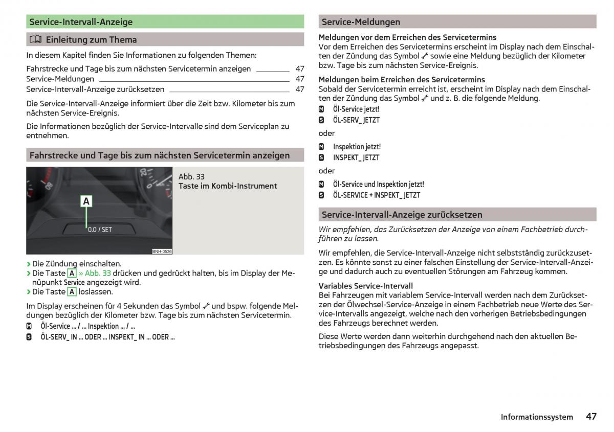 Skoda Rapid Handbuch / page 49