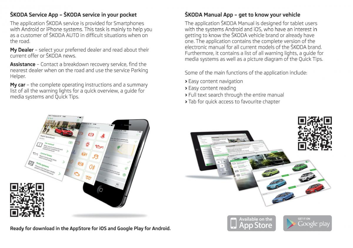 Skoda Rapid owners manual / page 206