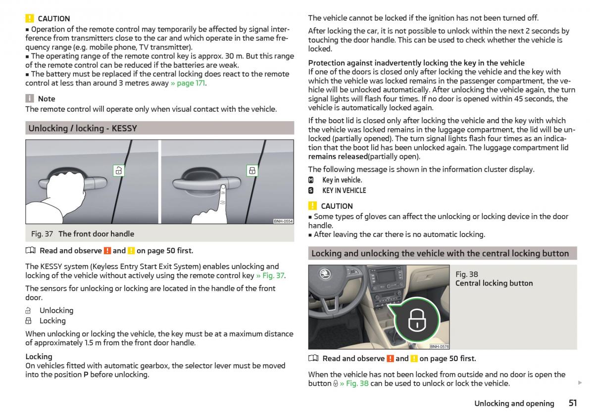 Skoda Rapid owners manual / page 53