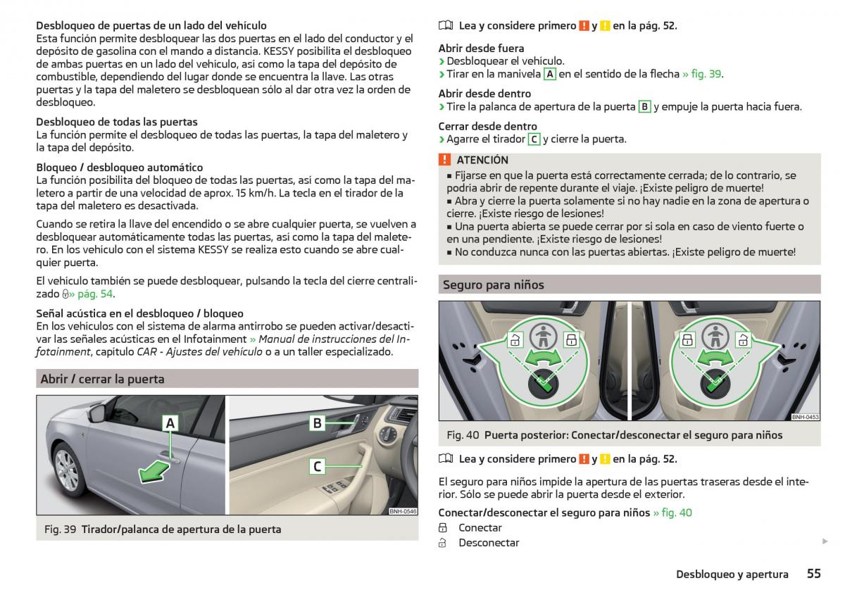 Skoda Rapid manual del propietario / page 57