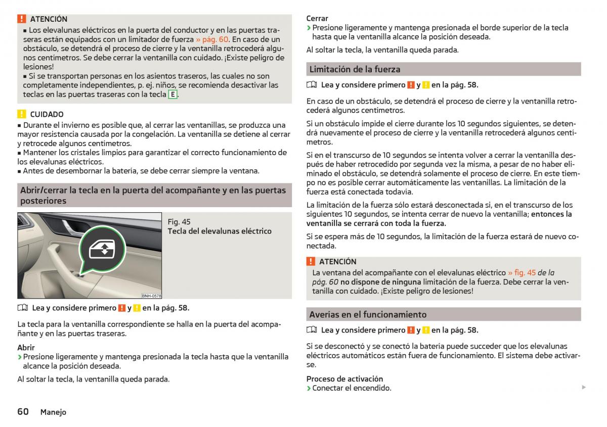 Skoda Rapid manual del propietario / page 62