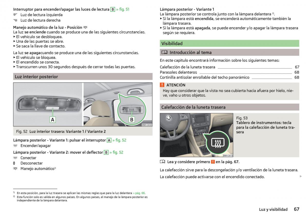 Skoda Rapid manual del propietario / page 69