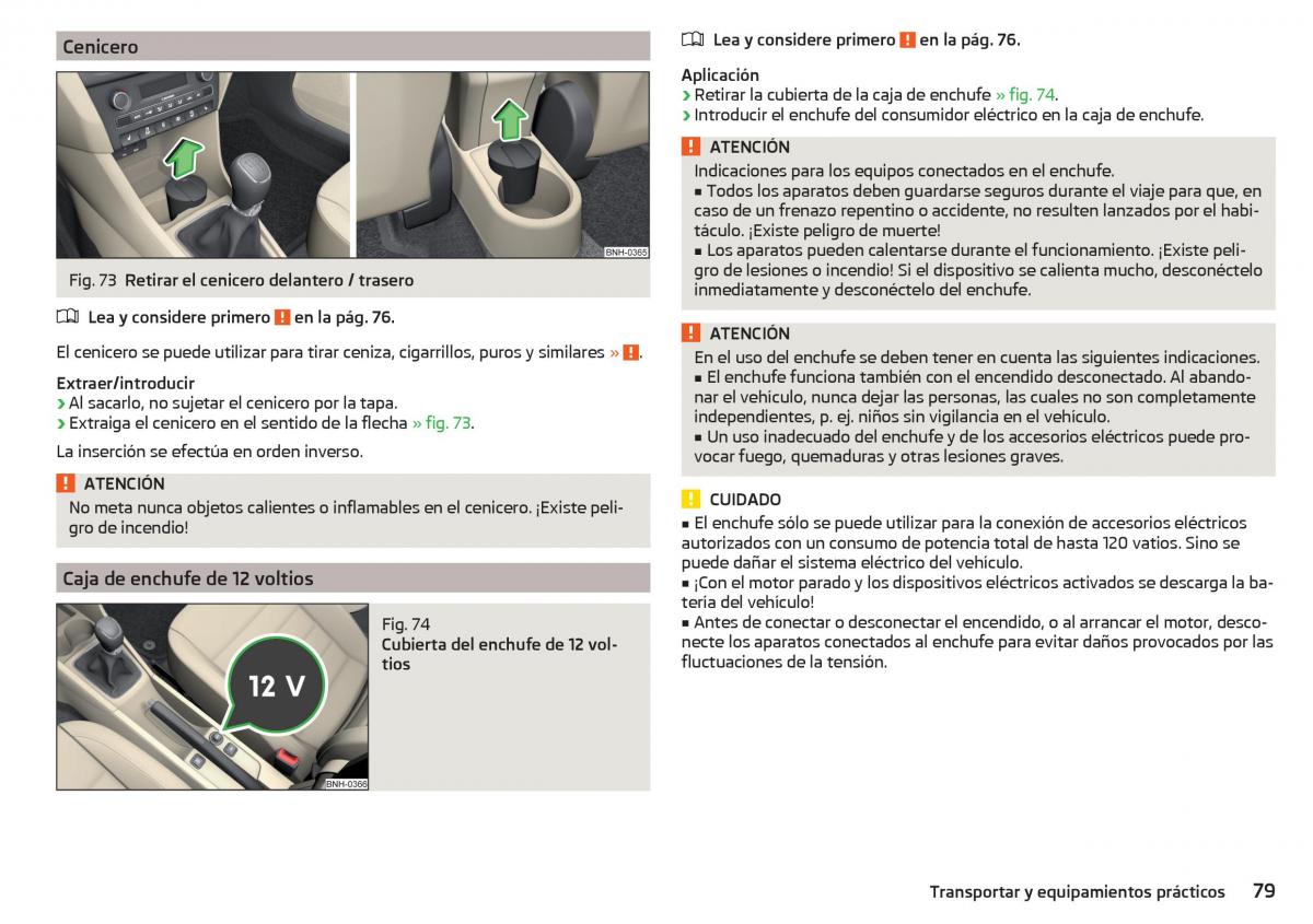 Skoda Rapid manual del propietario / page 81