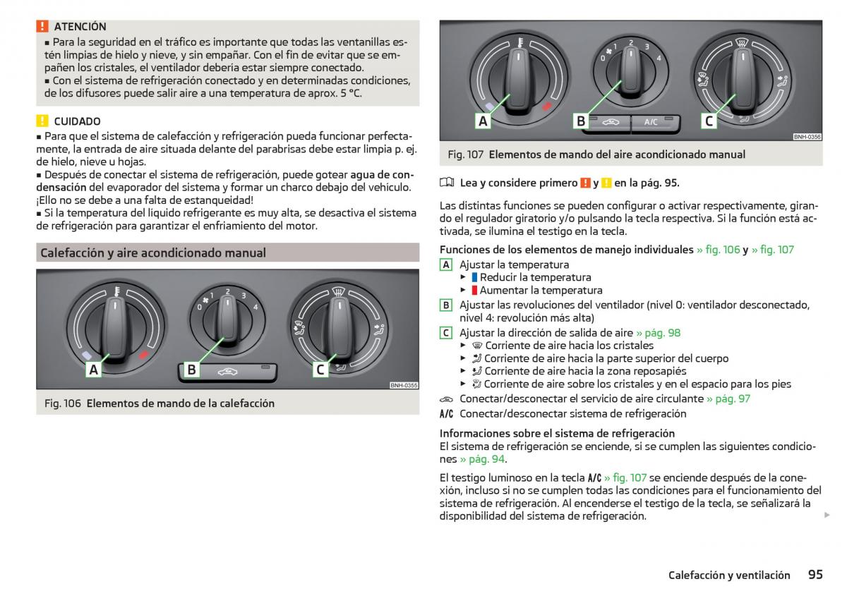 Skoda Rapid manual del propietario / page 97