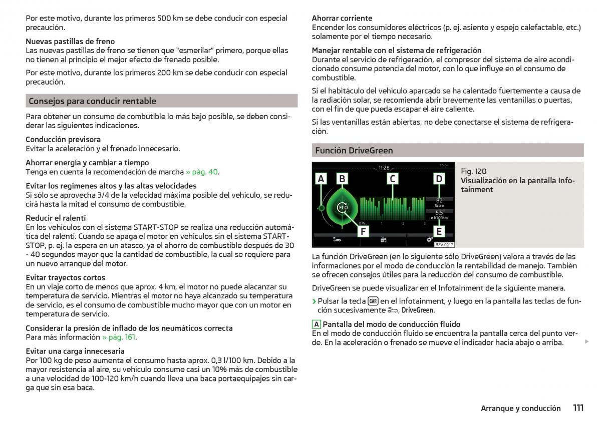 Skoda Rapid manual del propietario / page 113