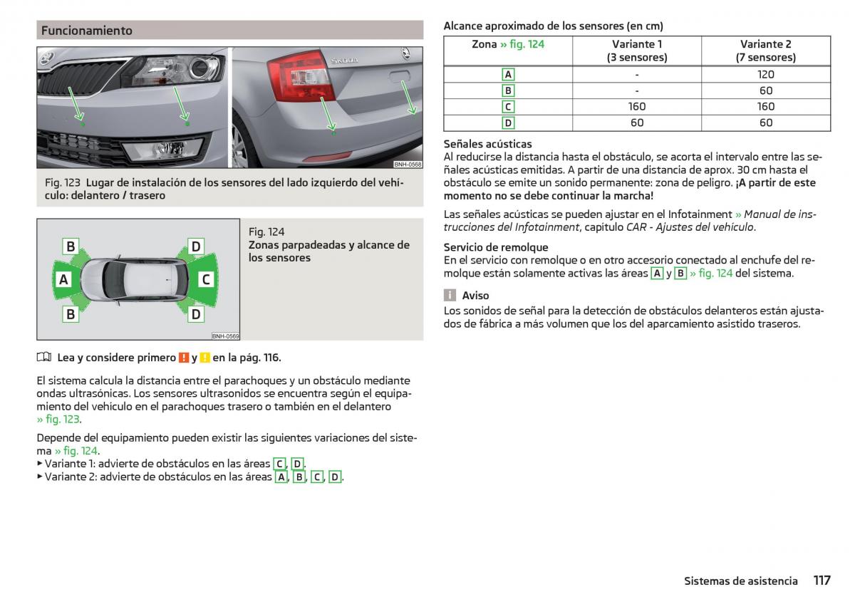 Skoda Rapid manual del propietario / page 119