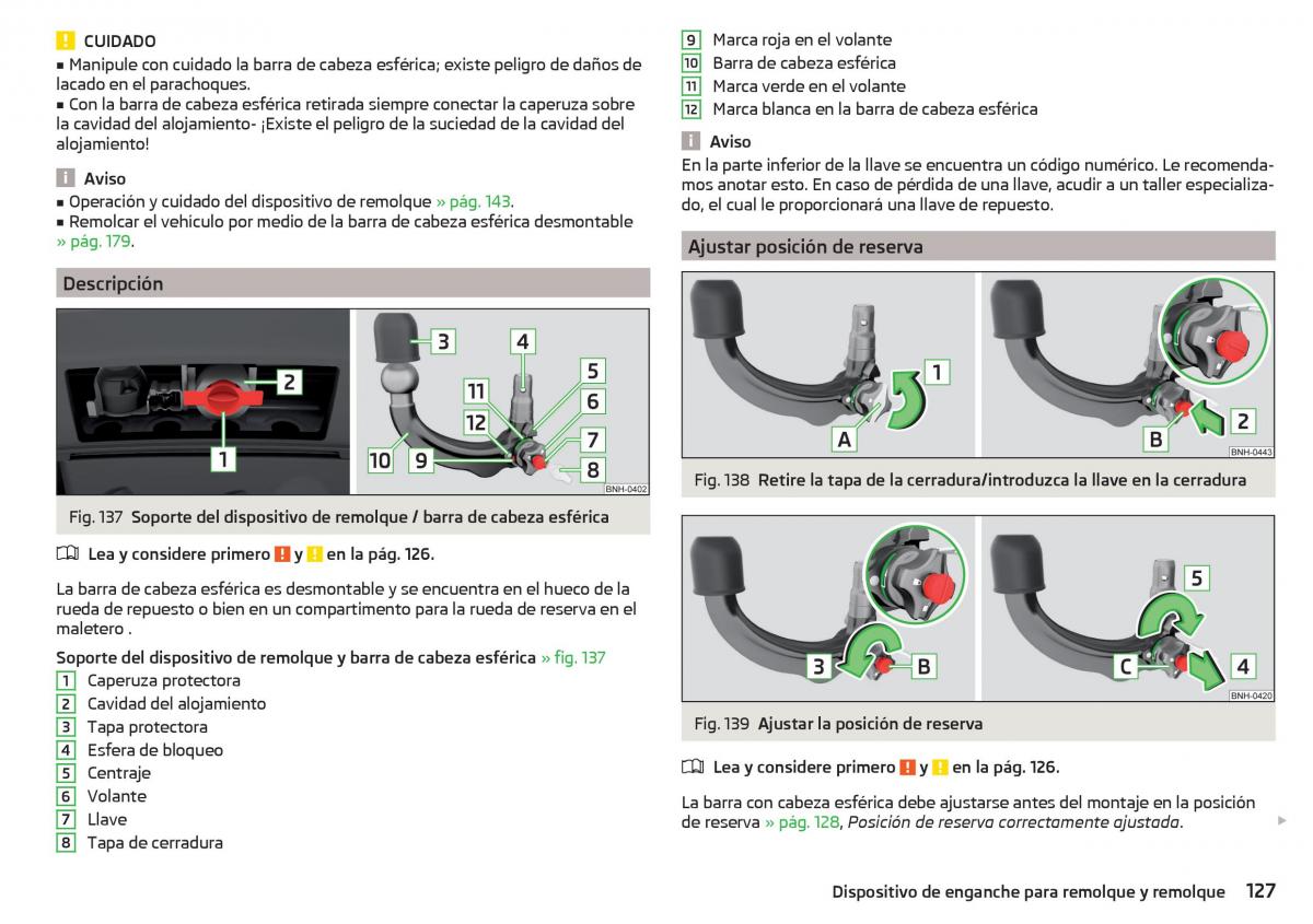 Skoda Rapid manual del propietario / page 129